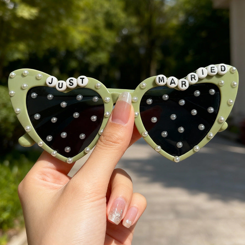 Novelty Heart-Shaped Sunglasses Kalsten