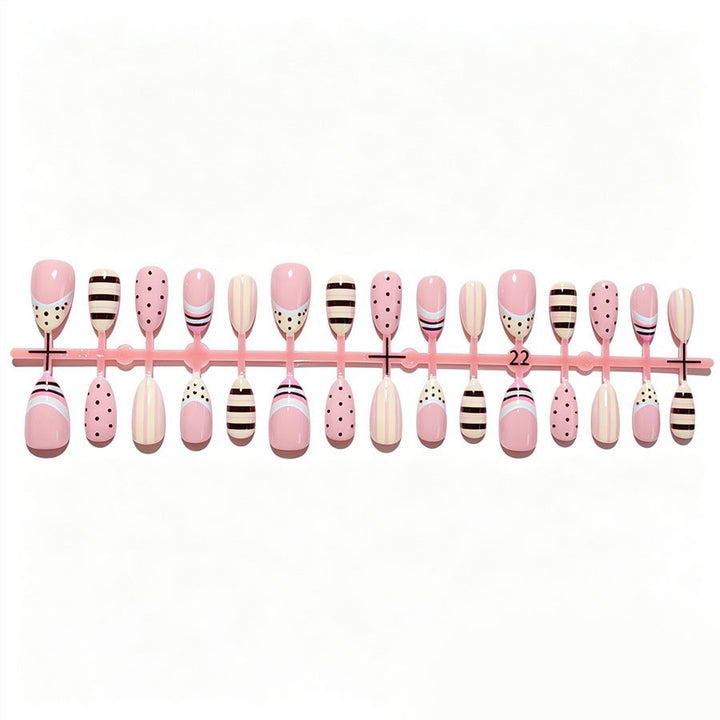 Artificial nails with modern patterns Kalsten