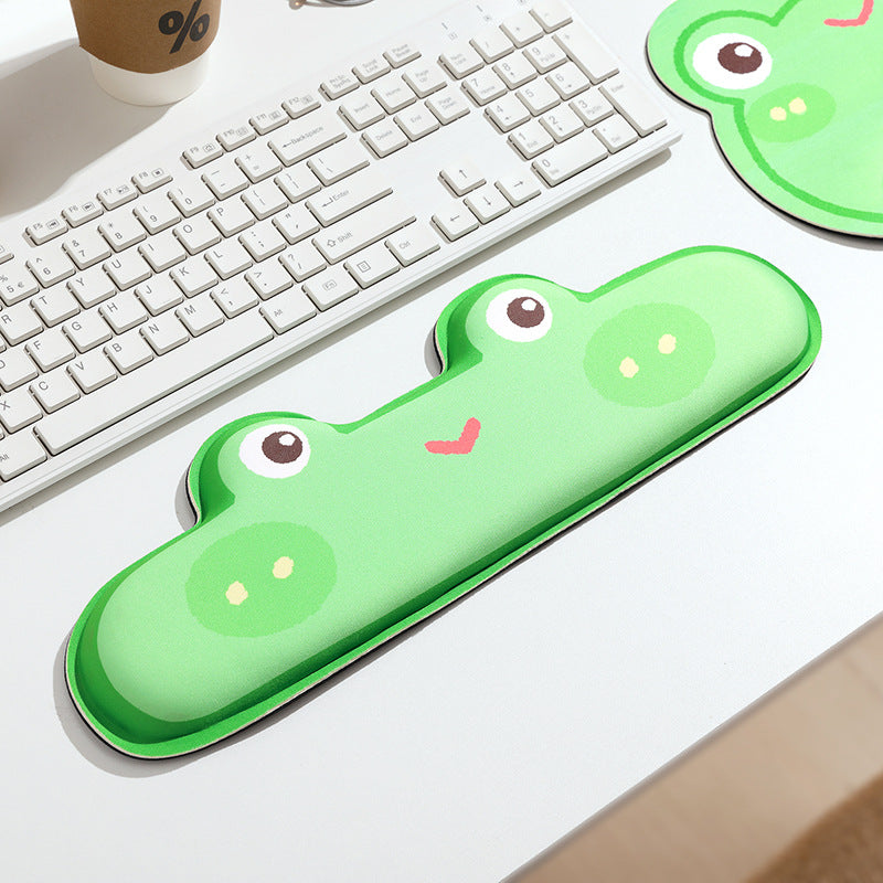Fun-Themed Frog Design Mouse Pad Set