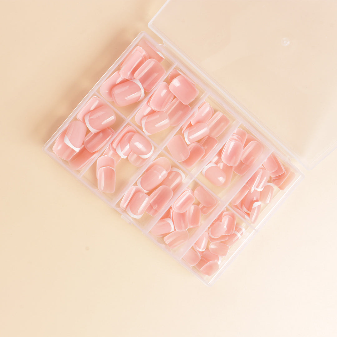 French Tip Press-On Nail Set Kalsten
