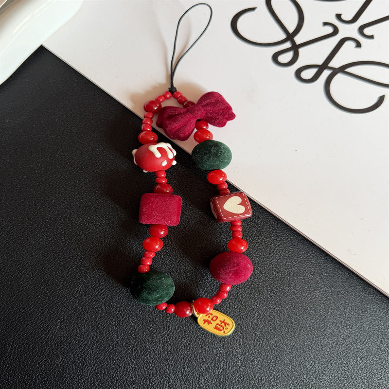 Playful Beaded Phone Charm Kalsten