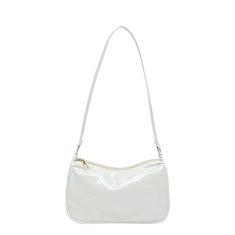 WoGlossy Textured Handheld Crossbody Bag Kalsten