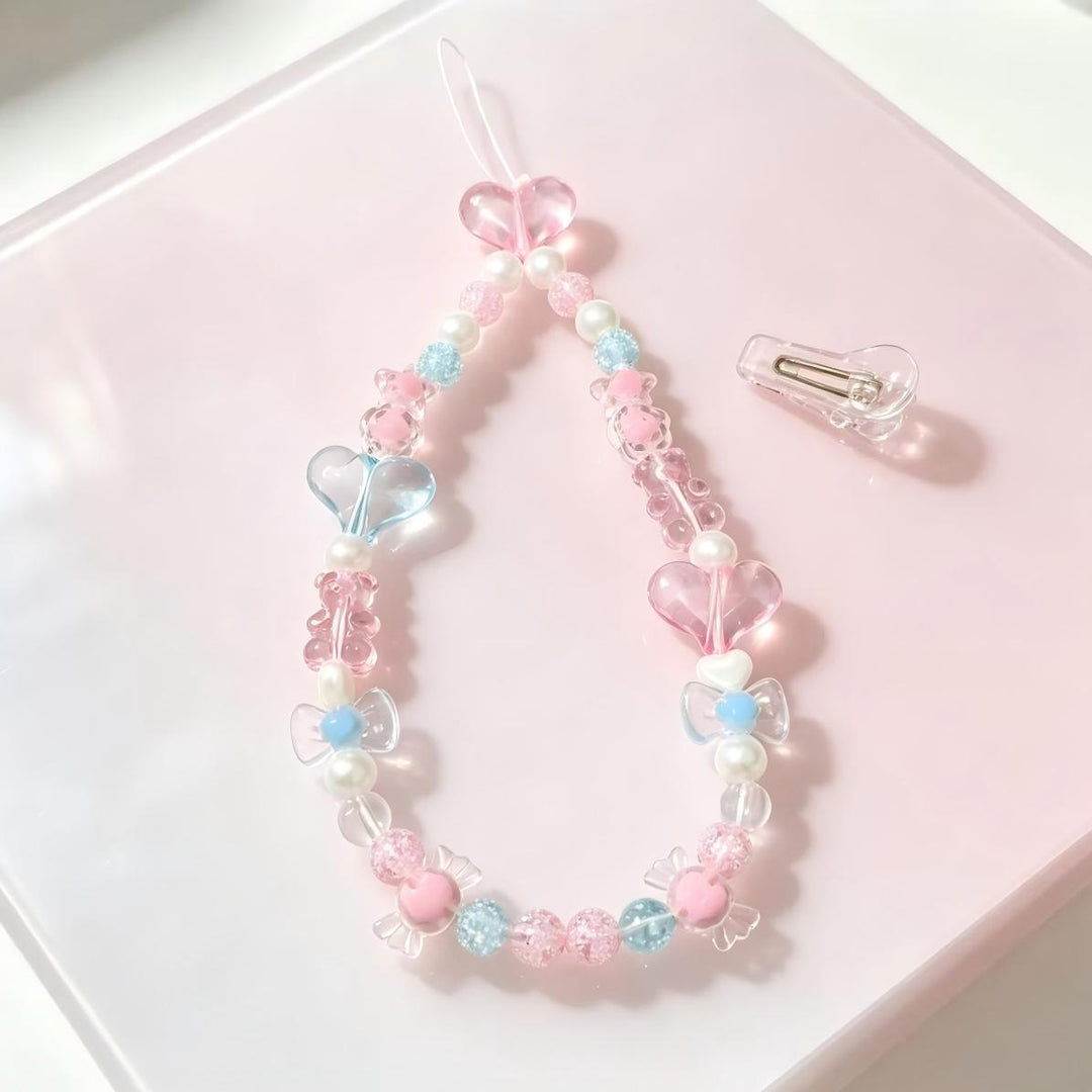 Cute Beaded Phone Charm Kalsten