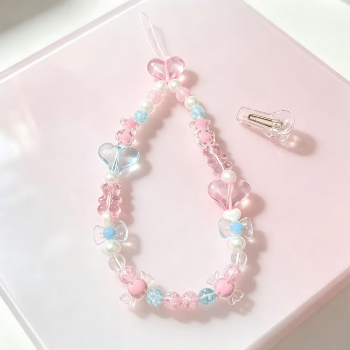Cute Beaded Phone Charm Kalsten