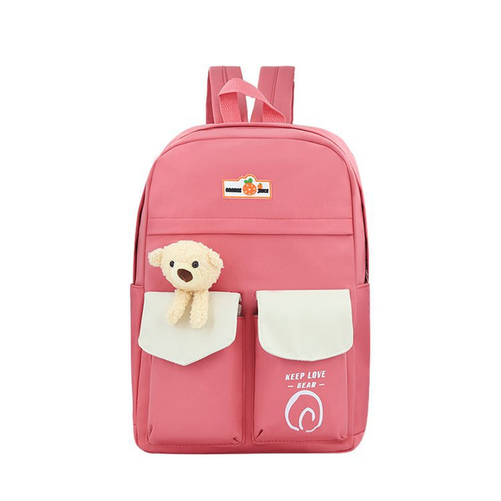 Cute Plush Bear-Themed School Backpack Kalsten