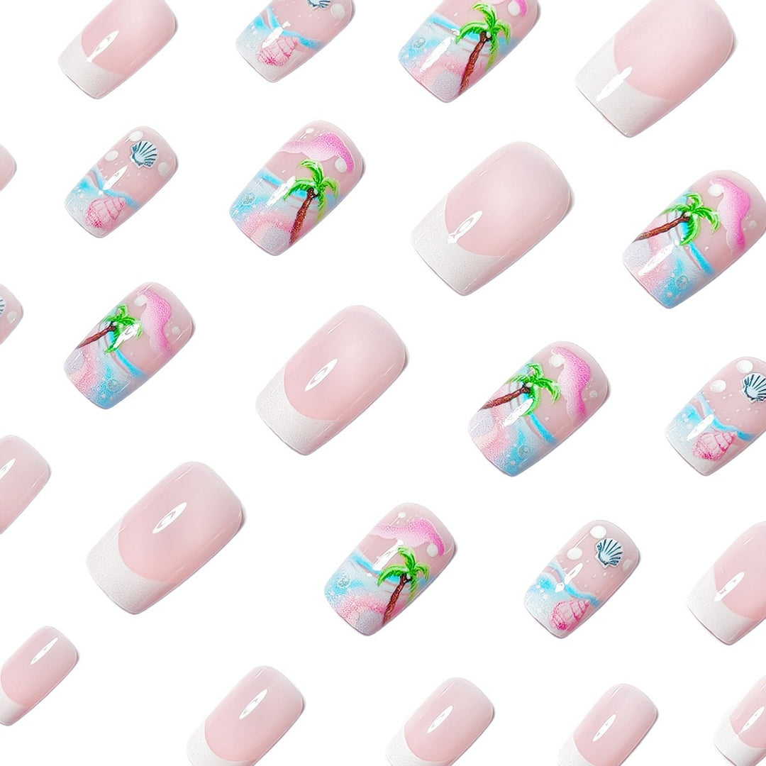 Nail Art In Maritime Sea Motif Kalsten