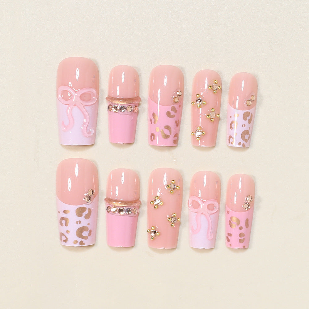 Decorative Long Stiletto Nail Art Tips Kalsten