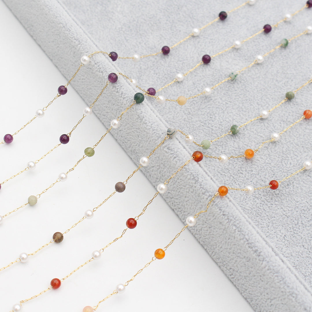 Elegant Multi-Color Eyewear Chain Kalsten
