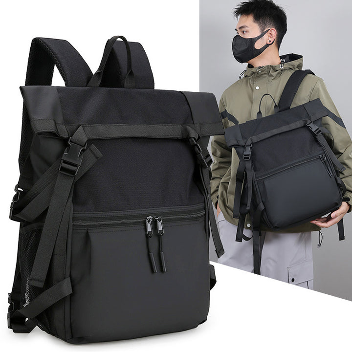 Stylish Roll-Top Backpack Kalsten