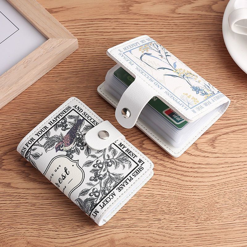 Elegant Rose Print Wallet Kalsten