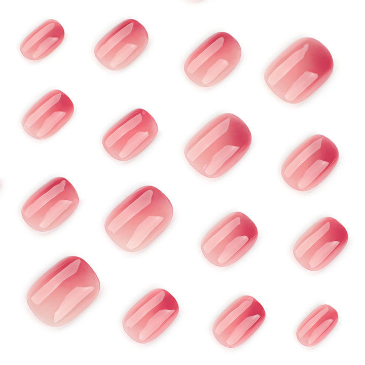 Elegant Nail Extensions with Natural Shine Kalsten
