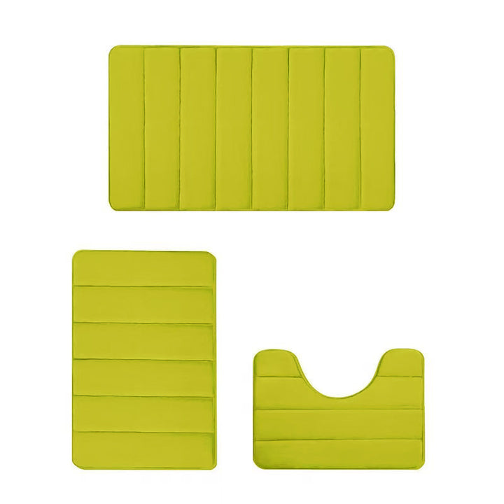 Non-Slip Bathroom Comfort Mat Set