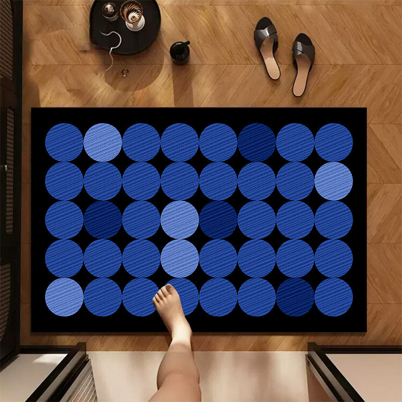 Geometric Patterned Bath Mat