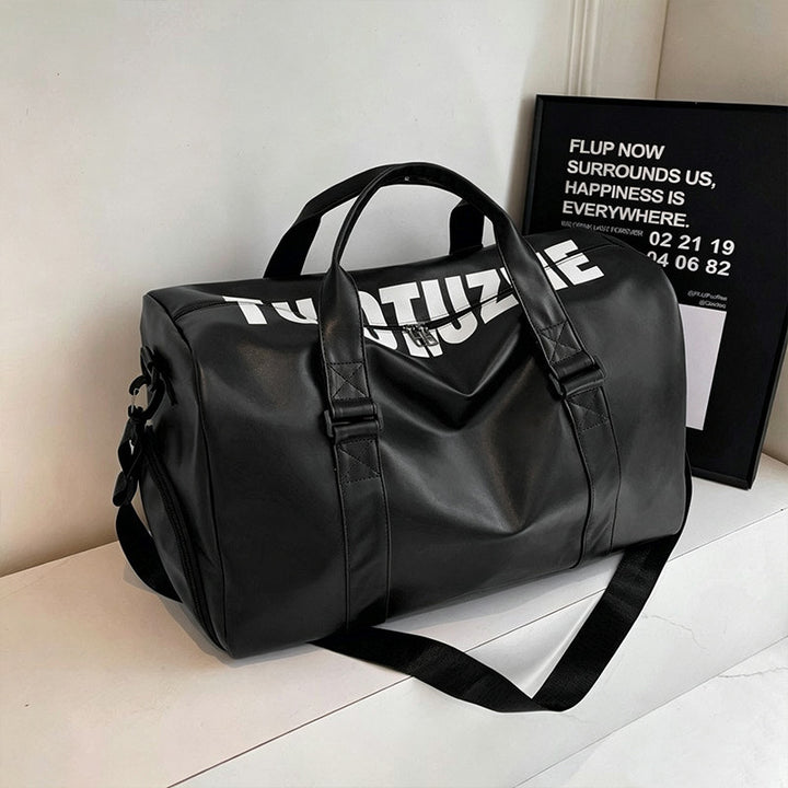 Glossy Finish Travel Duffel Bag Kalsten