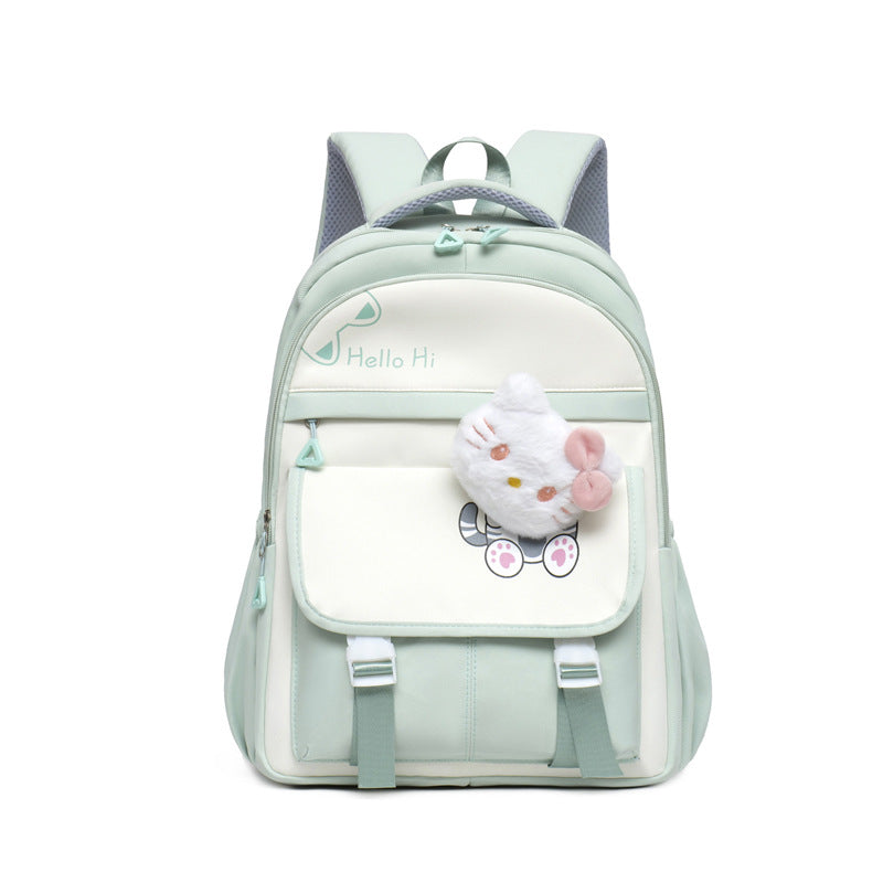 Playful Character Design School Backpack