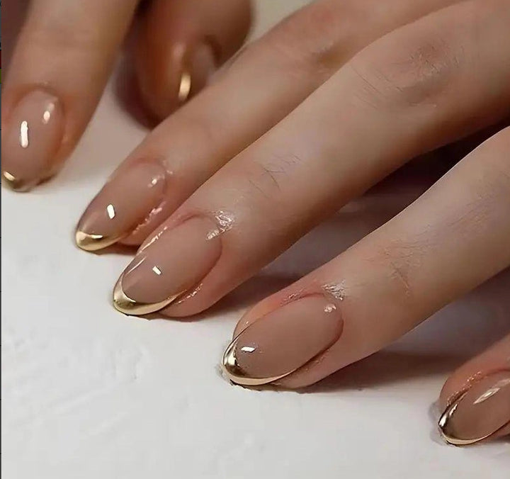 Elegant French Tip Nail Enhancements Kalsten 1789915301