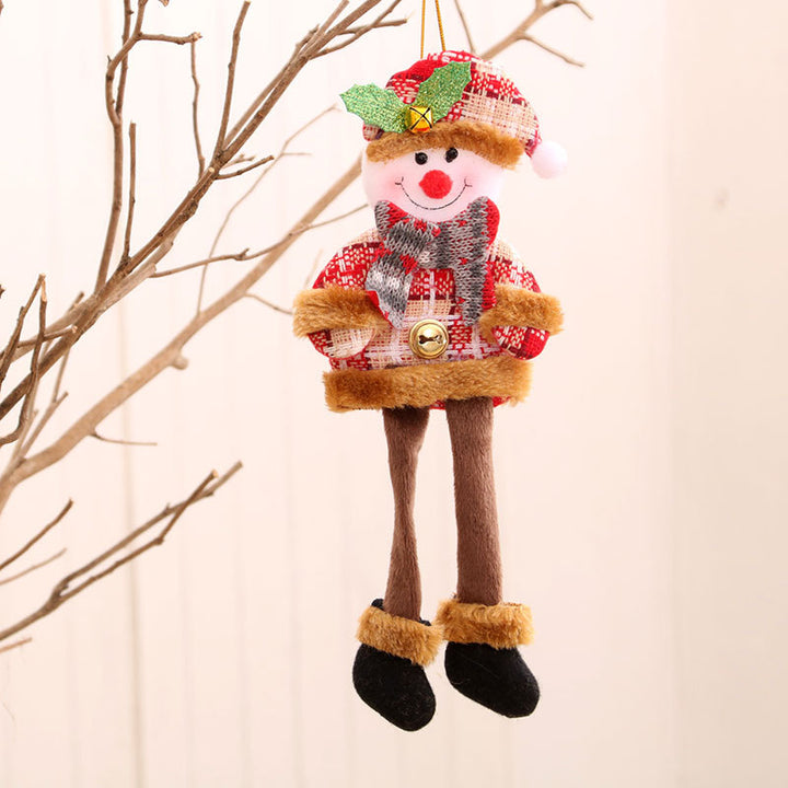 Festive Plush Bear Ornament Kalsten