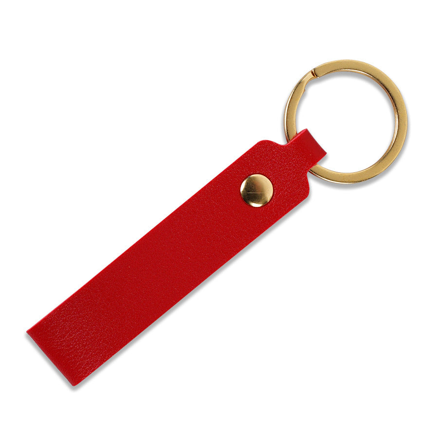 Unisex keychain made of high-quality synthetic leather with a sturdy loop Kalsten