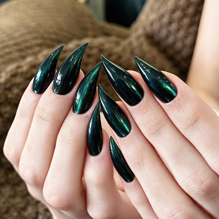 Elegant Stiletto Press-On Nail Art Set Kalsten