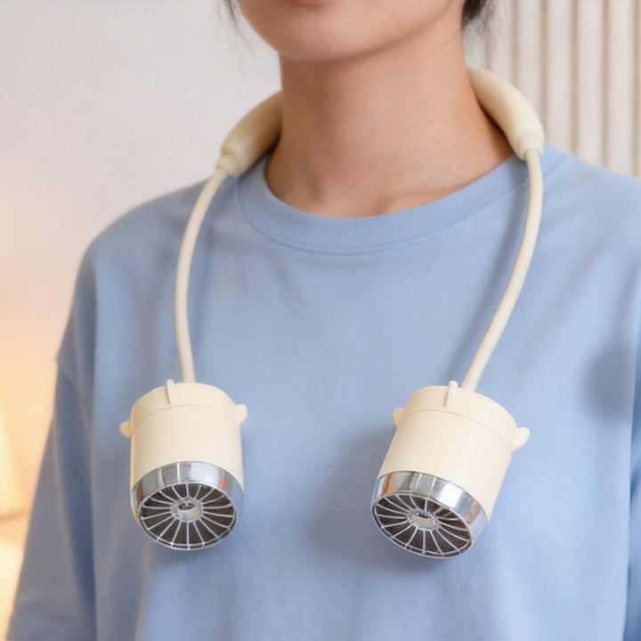 Women Portable Neck Fan with Flexible Holder Kalsten