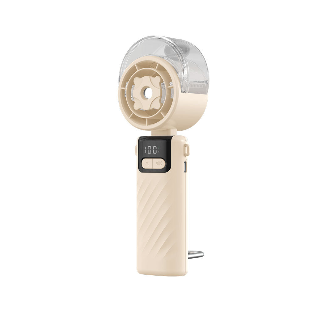 Unisex Rechargeable Adjustable Airflow Handheld Mist Fan Kalsten