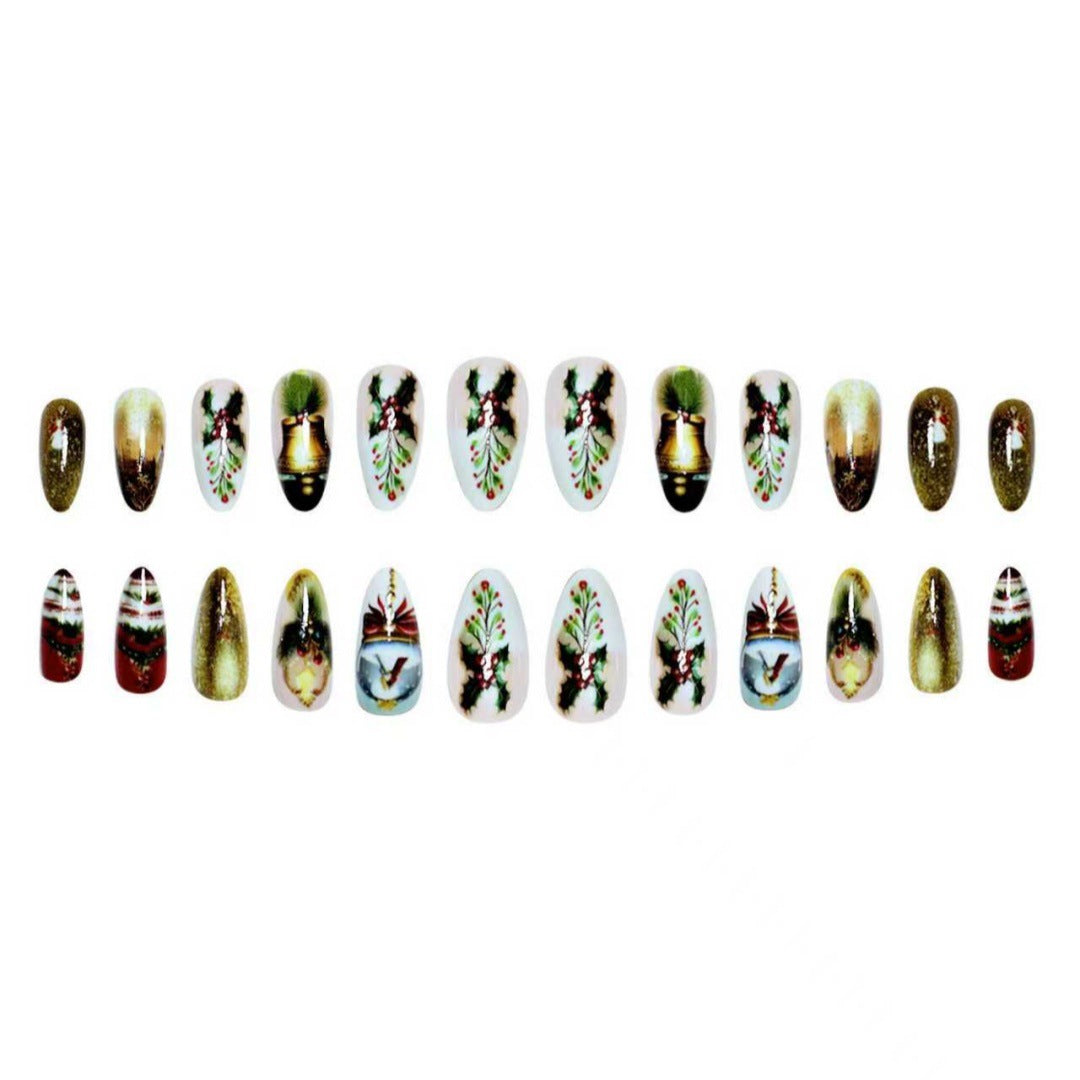 Festive Nail Art Wraps Kalsten
