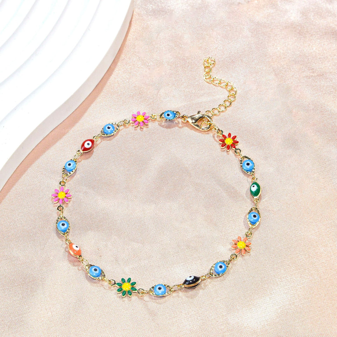 Colorful Evil Eye Charm Bracelet Kalsten 1788164354
