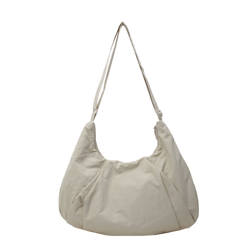 Soft Fabric Casual Shoulder Bag