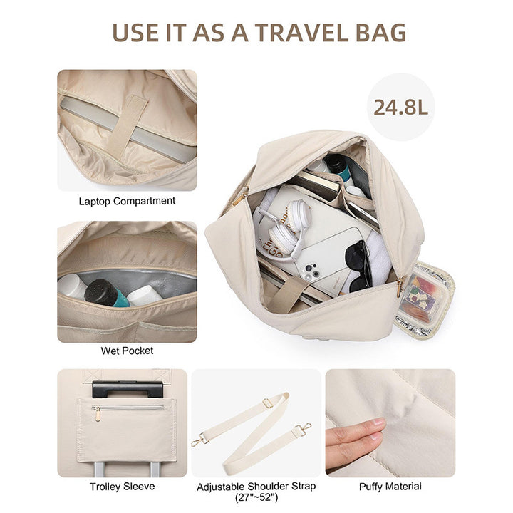 Insulated Lunchbox Bag with Separate Storage Compartment Kalsten