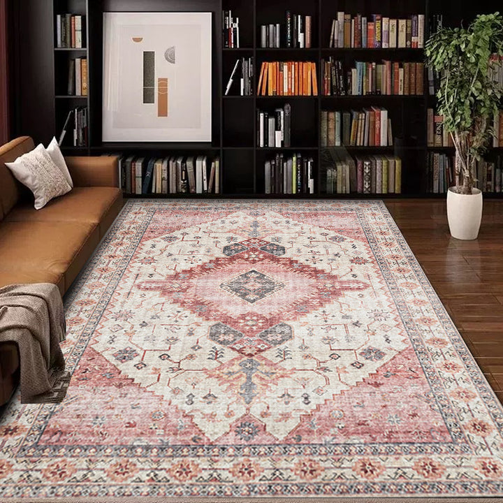 Vintage-Inspired Bohemian Area Rug