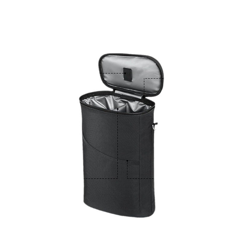 Insulated cooler bag with practical carrying handle and organizer compartments Kalsten