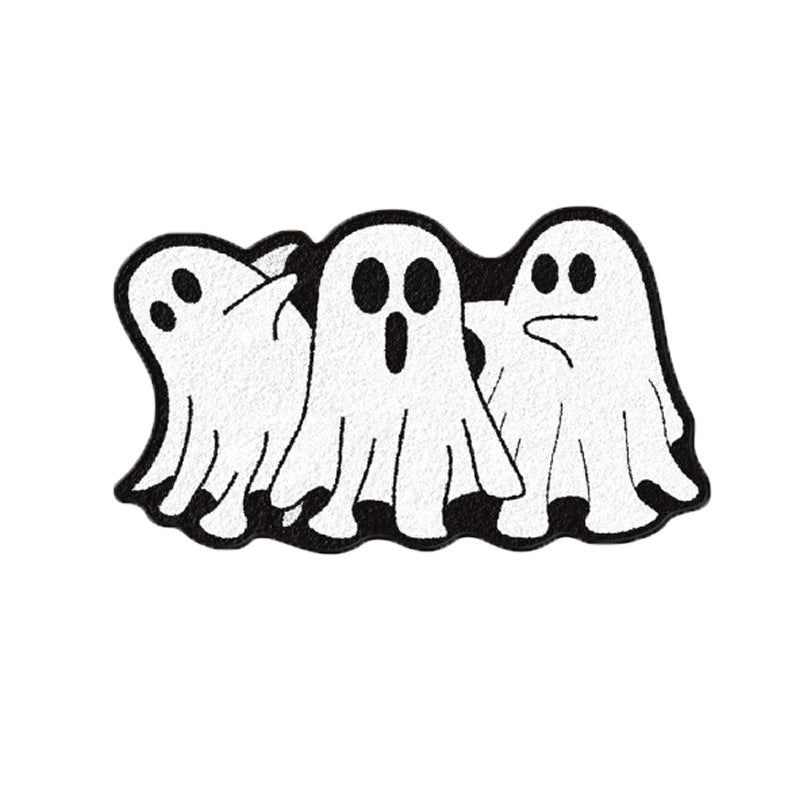 Halloween-Themed Ghost Bath Mat Kalsten