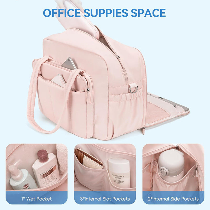 Multifunctional Organizer Laptop Bag with Practical Interior Layout Kalsten
