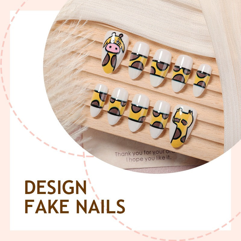 Creative Nail Art Set with Animal Design Kalsten