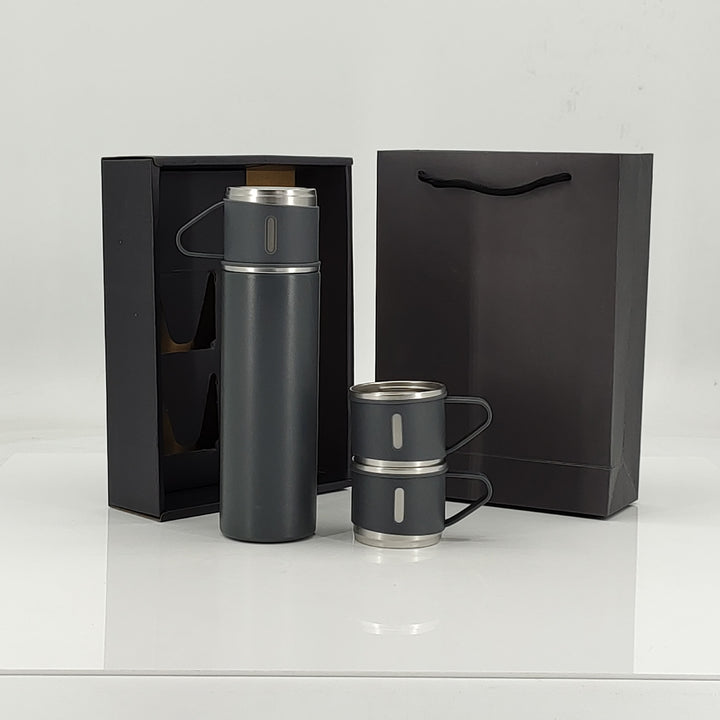 Ladies insulated bottle with integrated cups Kalsten