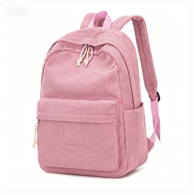 Stylish Corduroy Backpack Kalsten
