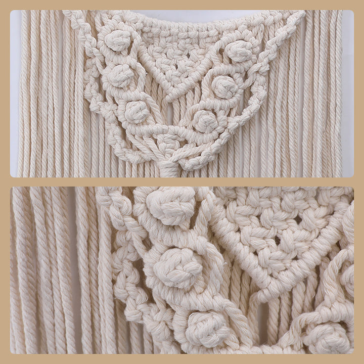 Decorative macrame wall hanging with boho design Kalsten