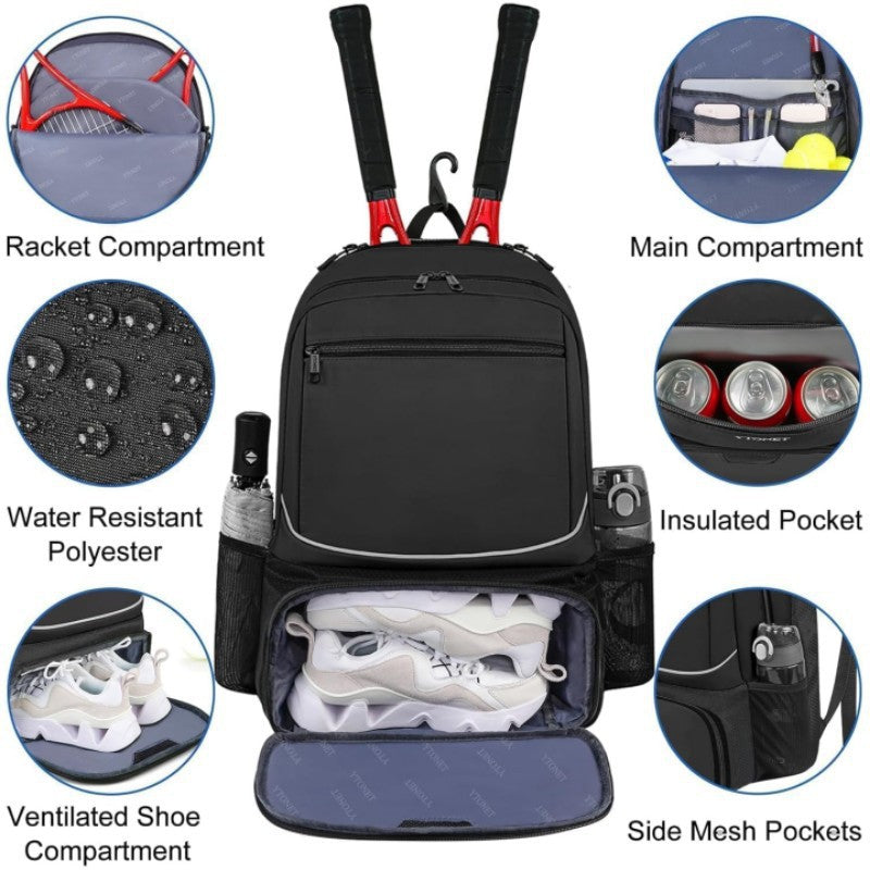 Multi-Compartment Sports Backpack Kalsten