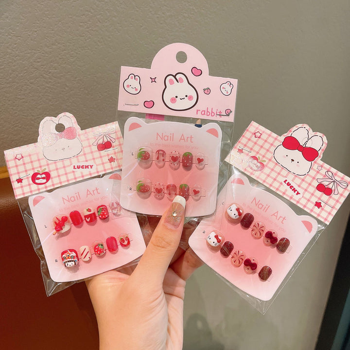 Artificial nails with sweet character design Kalsten