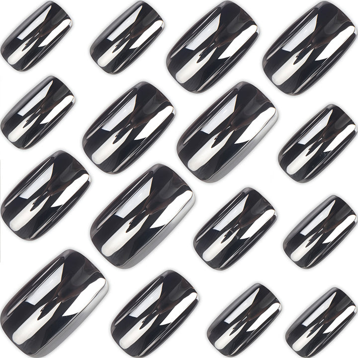 Elegant Metallic Press-On Nails Kalsten