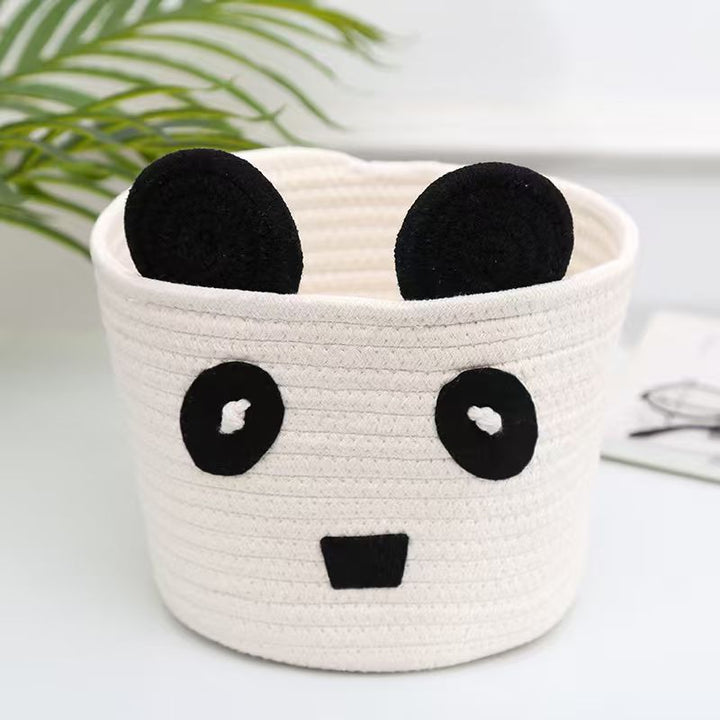 Cute Animal-Themed Storage Basket