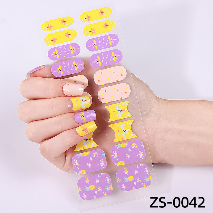 Sparkly Glitter Nail Wraps
