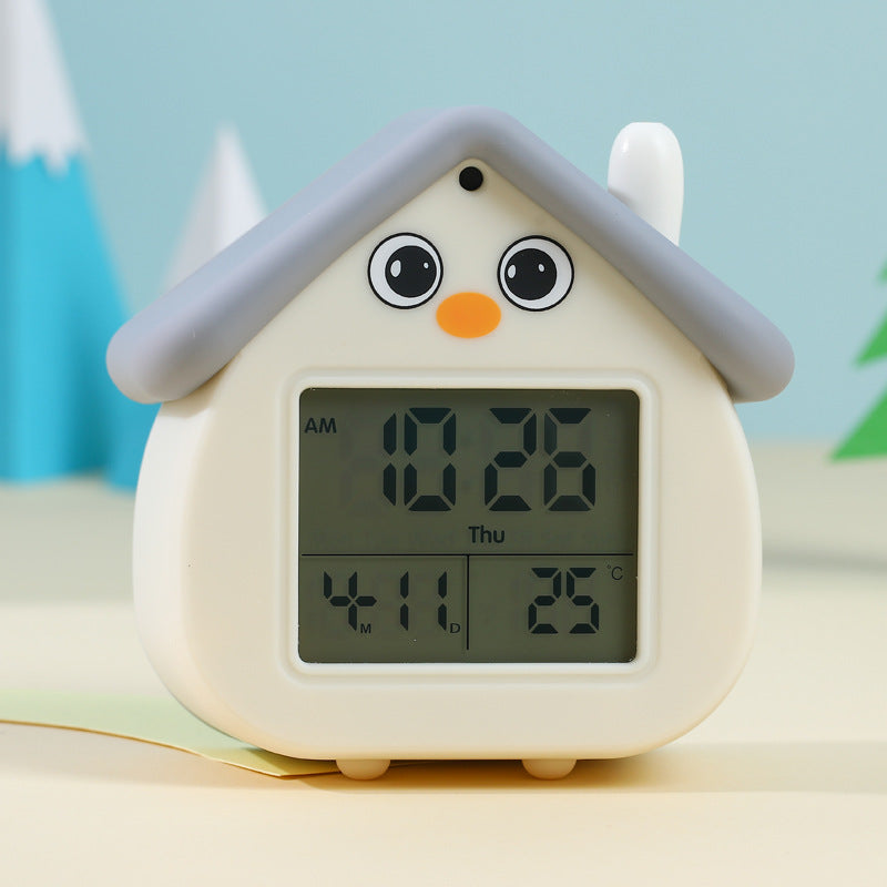 Digital Alarm Clock in Cute House Design Kalsten