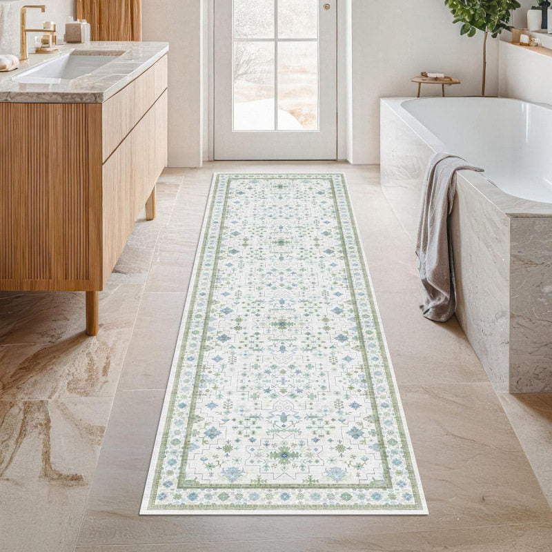 Vintage-Inspired Runner Rug