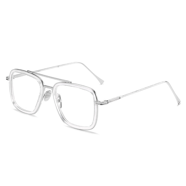 Women's fashionable square sunglasses with luxurious metal frame Kalsten