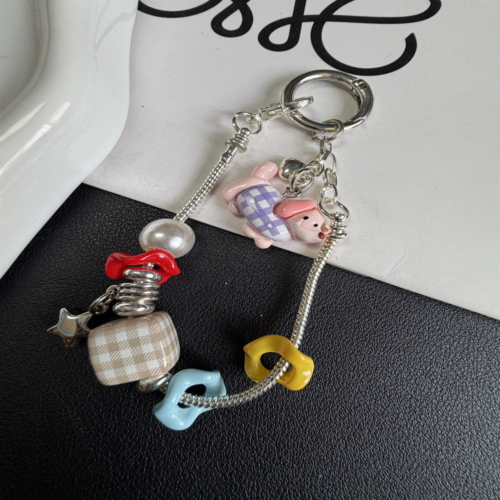 Fun-Themed Charm Keychain Kalsten 1790135506