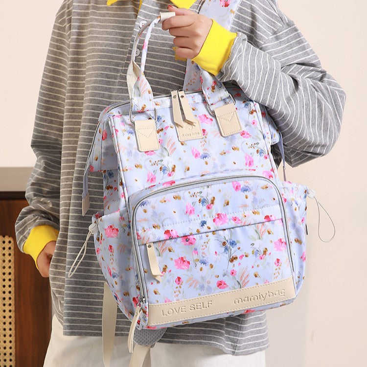 Versatile Floral Backpack Kalsten