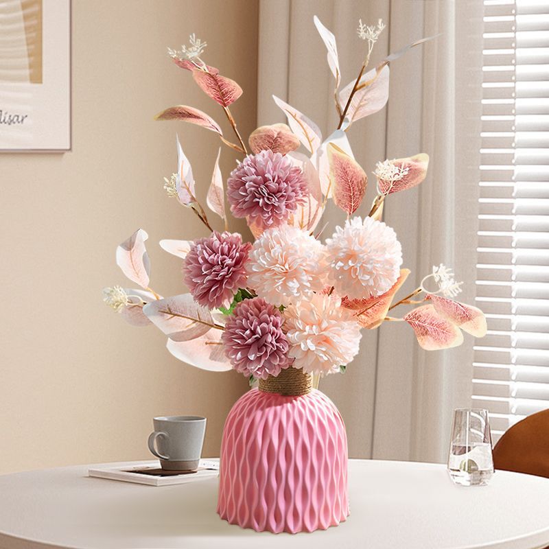 Artificial Floral Bouquet Arrangement with Eucalyptus