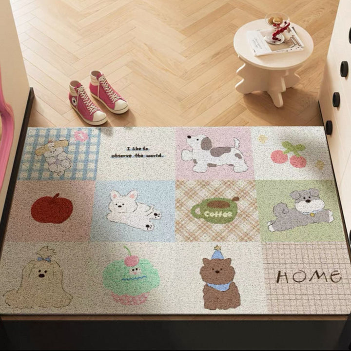 Cartoon-Themed Entrance Mat Kalsten