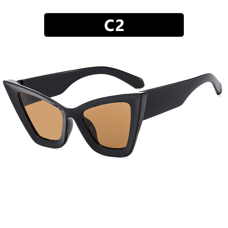 Ladies trendy cat-eye sunglasses with durable design and UV protection Kalsten